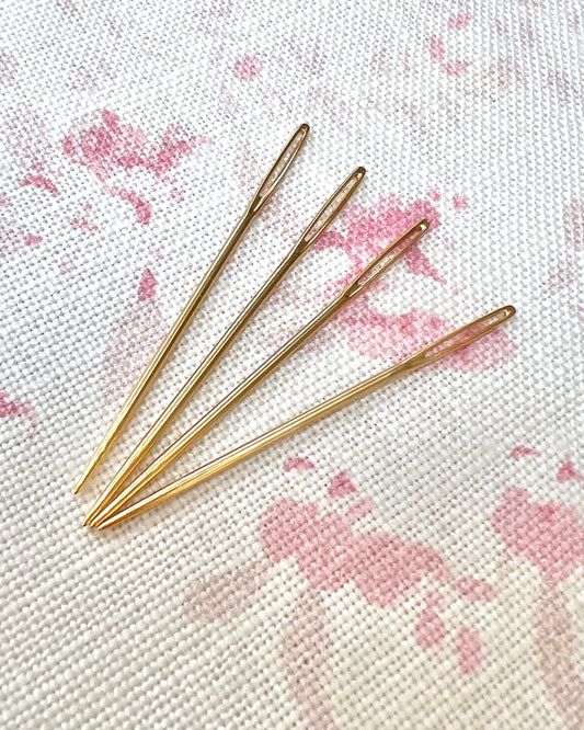 Our FAVOURITE Pony Gold Plated Tapestry Needles