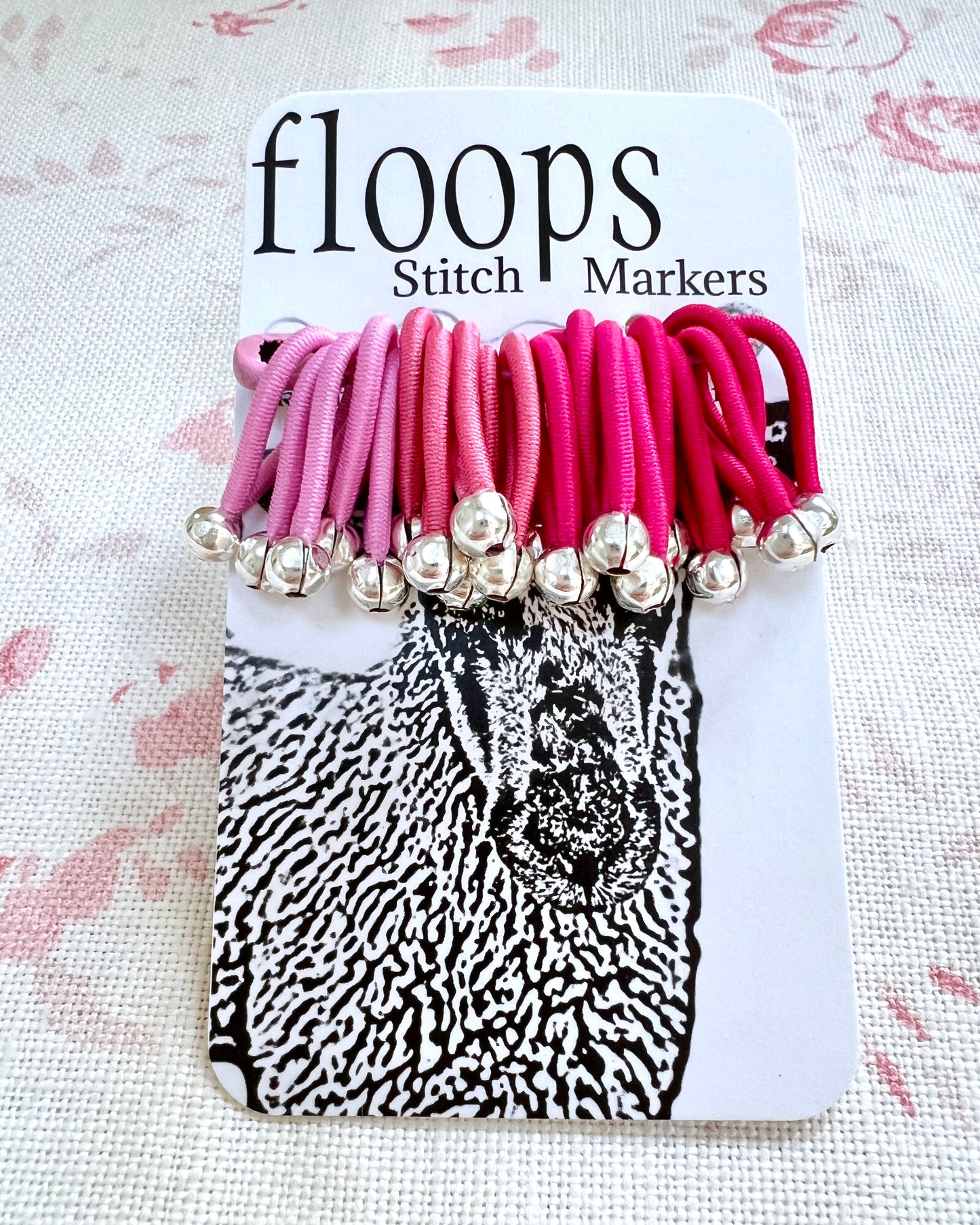 Floops Stitch Markers - Shades of Pink
