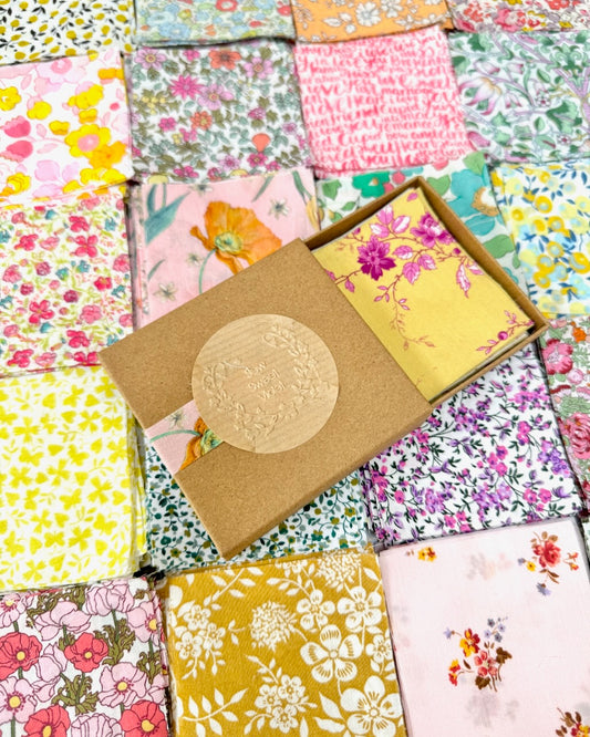 Liberty of London Mini Charm Squares Box - Summer Flowers