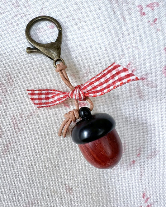 Secret Acorn Zipper Pull