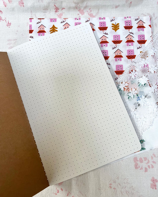 Notebook A5 - Perfect for slow stitching!