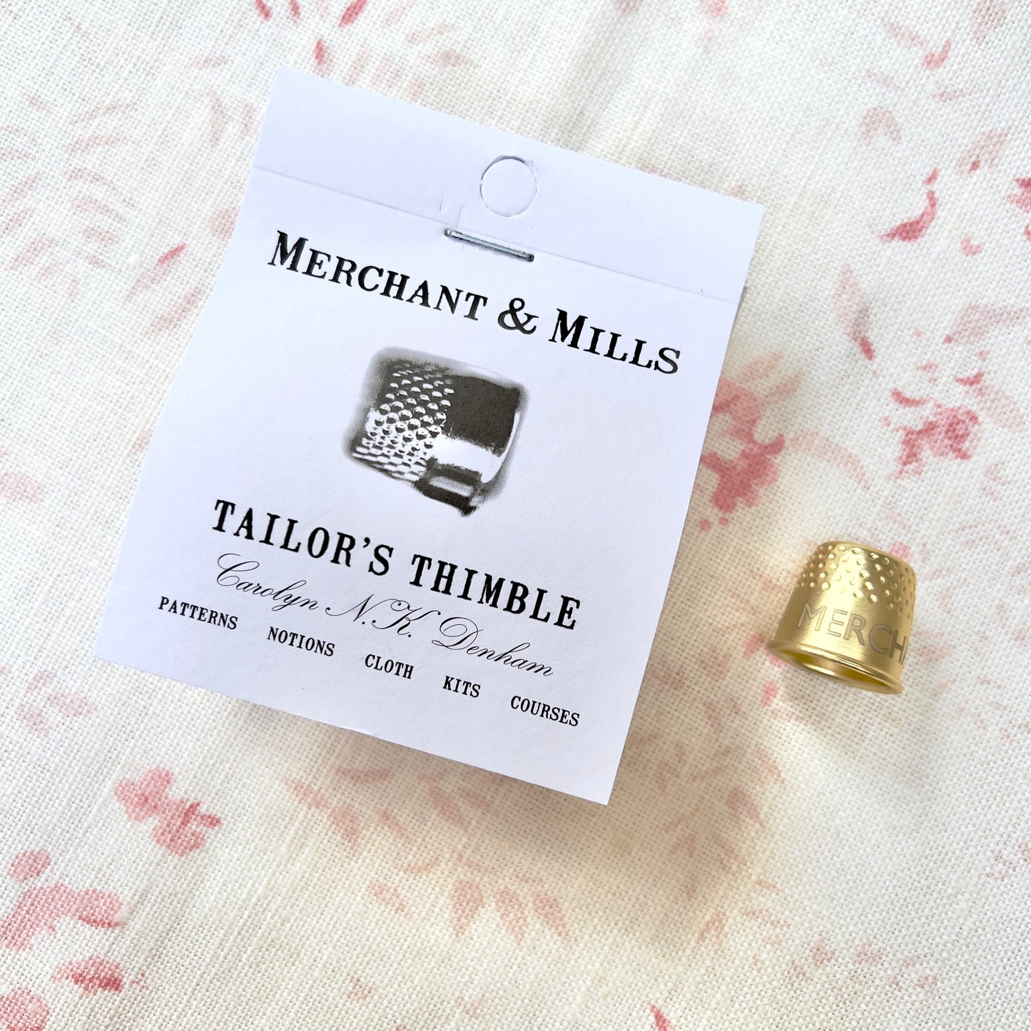 Merchant & Mills Golden Tailor's Thimble